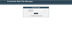 Desktop Screenshot of ftp.creeksidearchitects.com